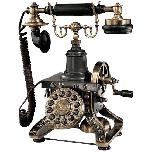 Antik telefon (próbareklám poszt)